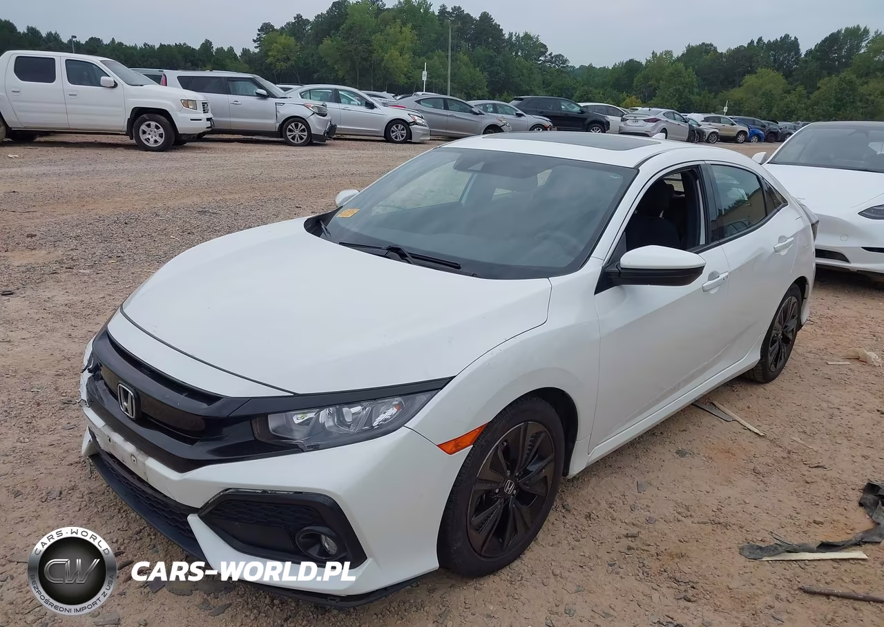 2019 Honda Civic Ex VIN:SHHFK7H62KU423302 - 2