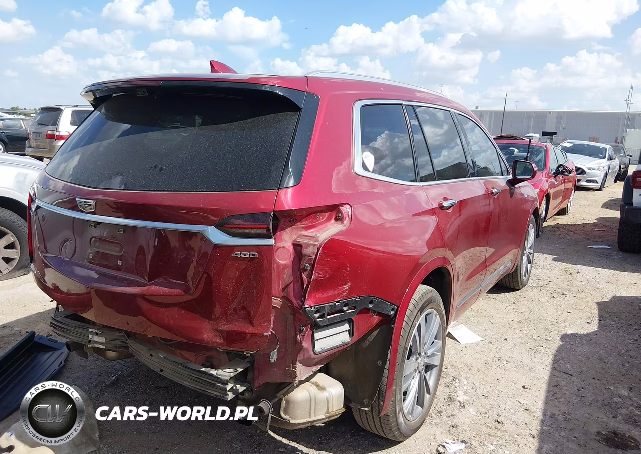 2020 Cadillac Xt6 Fwd Premium Luxury VIN:1GYKPCRS1LZ218694 - 4