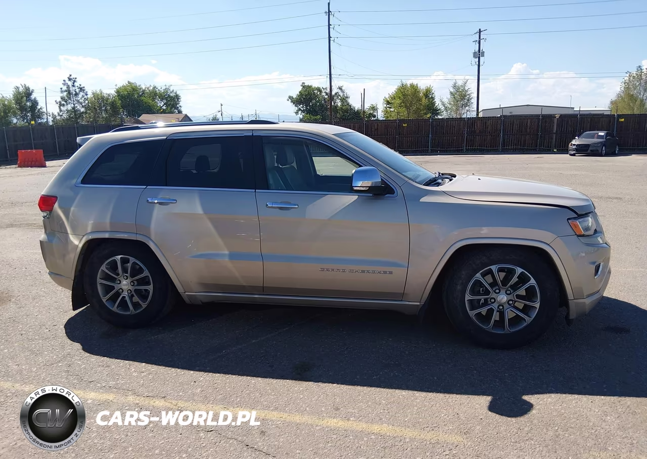 2014 Jeep Grand Cherokee Overland VIN:1C4RJFCMXEC393520 - 14