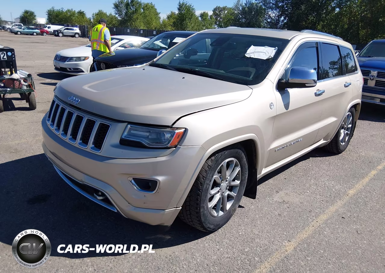 2014 Jeep Grand Cherokee Overland VIN:1C4RJFCMXEC393520 - 2