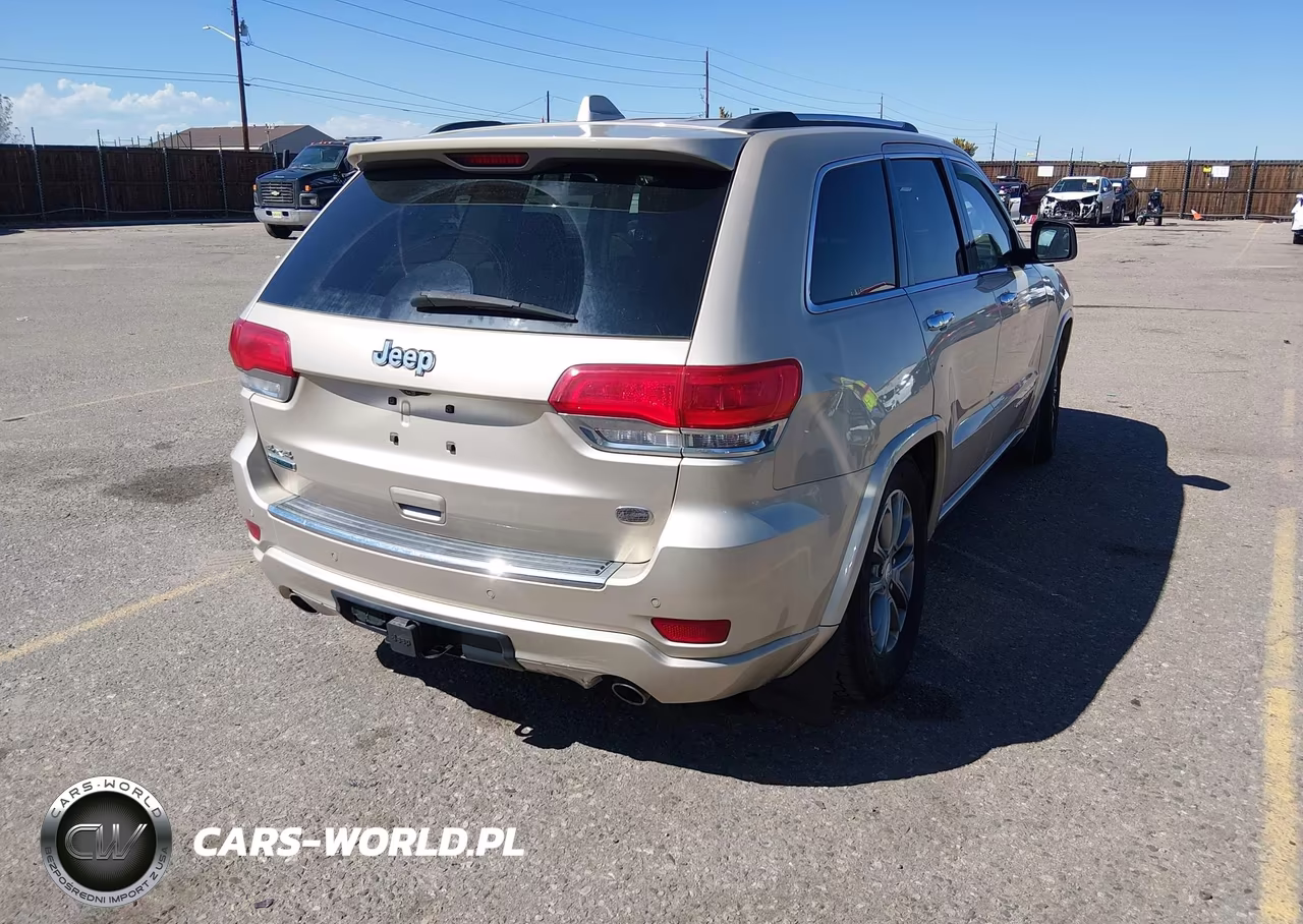 2014 Jeep Grand Cherokee Overland VIN:1C4RJFCMXEC393520 - 4
