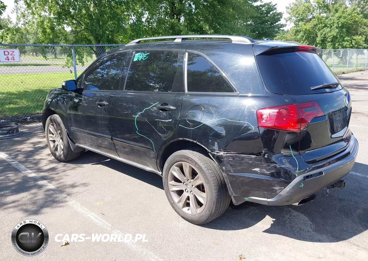 2010 Acura Mdx Technology Package VIN:2HNYD2H62AH506304 - 3