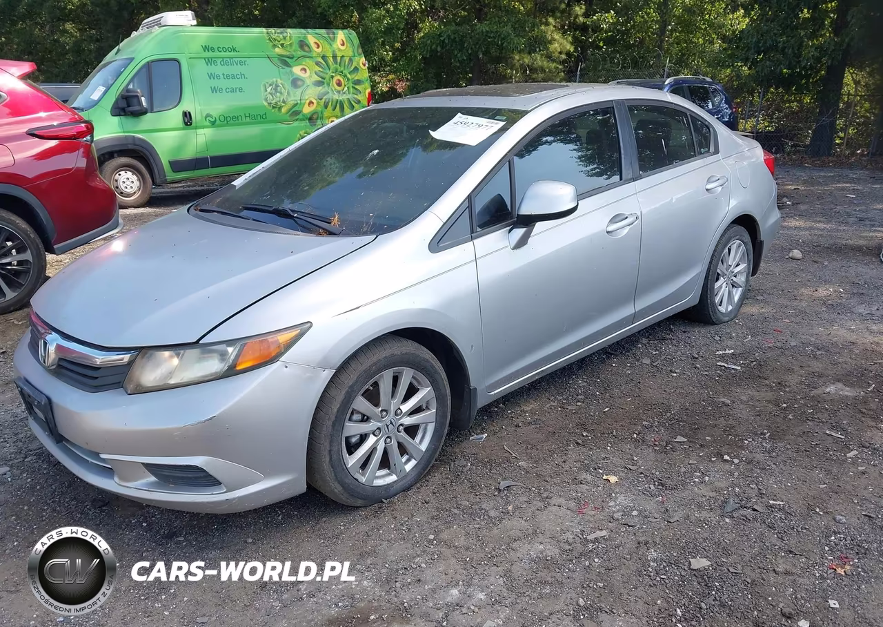 2012 Honda Civic Ex VIN:19XFB2F89CE036360 - 2