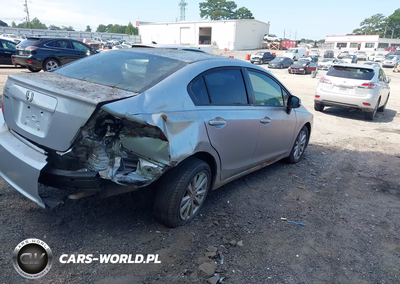 2012 Honda Civic Ex VIN:19XFB2F89CE036360 - 4