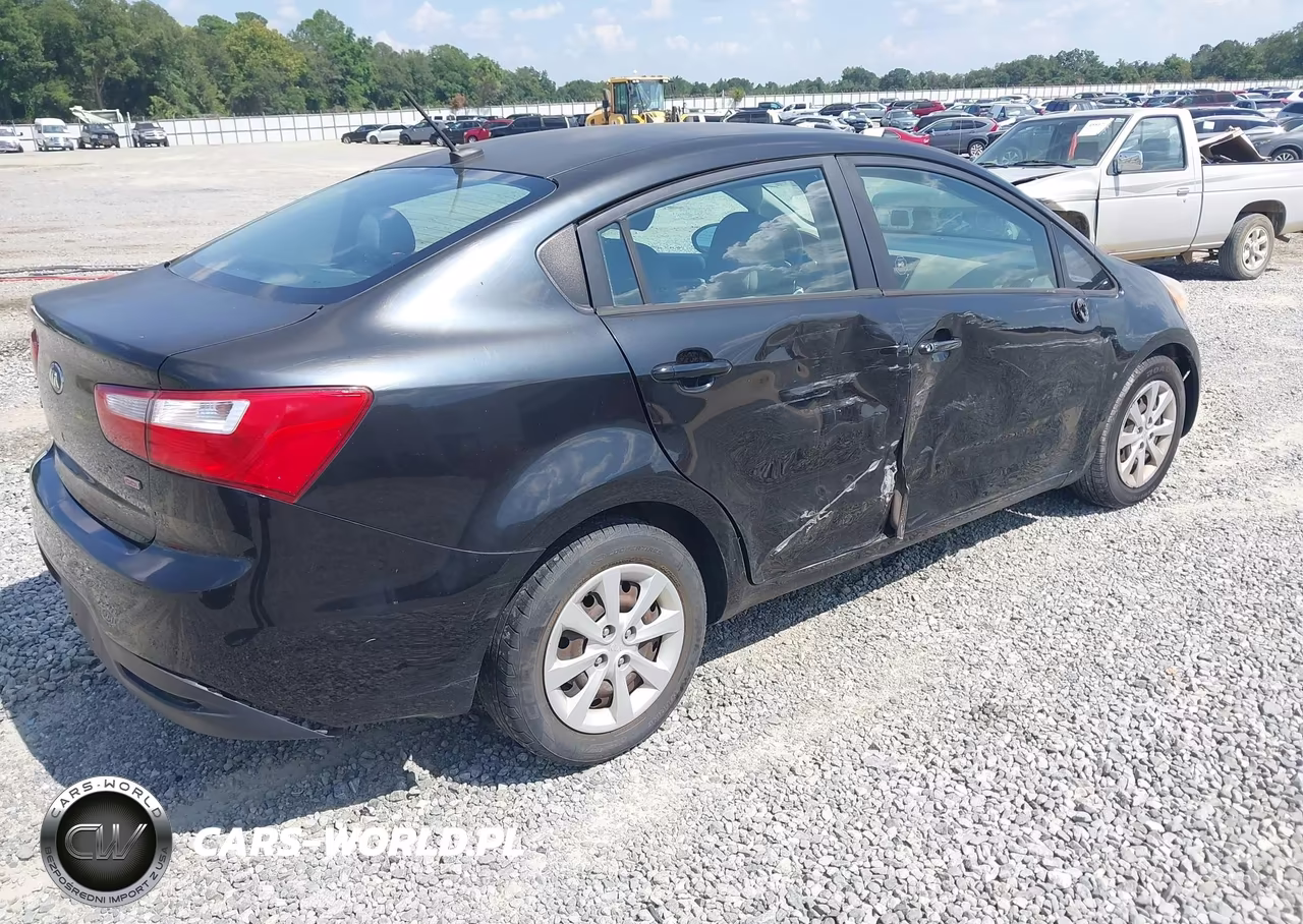 2015 Kia Rio Lx VIN:KNADM4A38F6459348 - 4