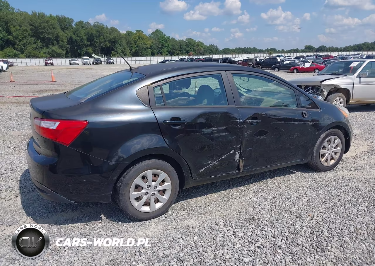 2015 Kia Rio Lx VIN:KNADM4A38F6459348 - 6