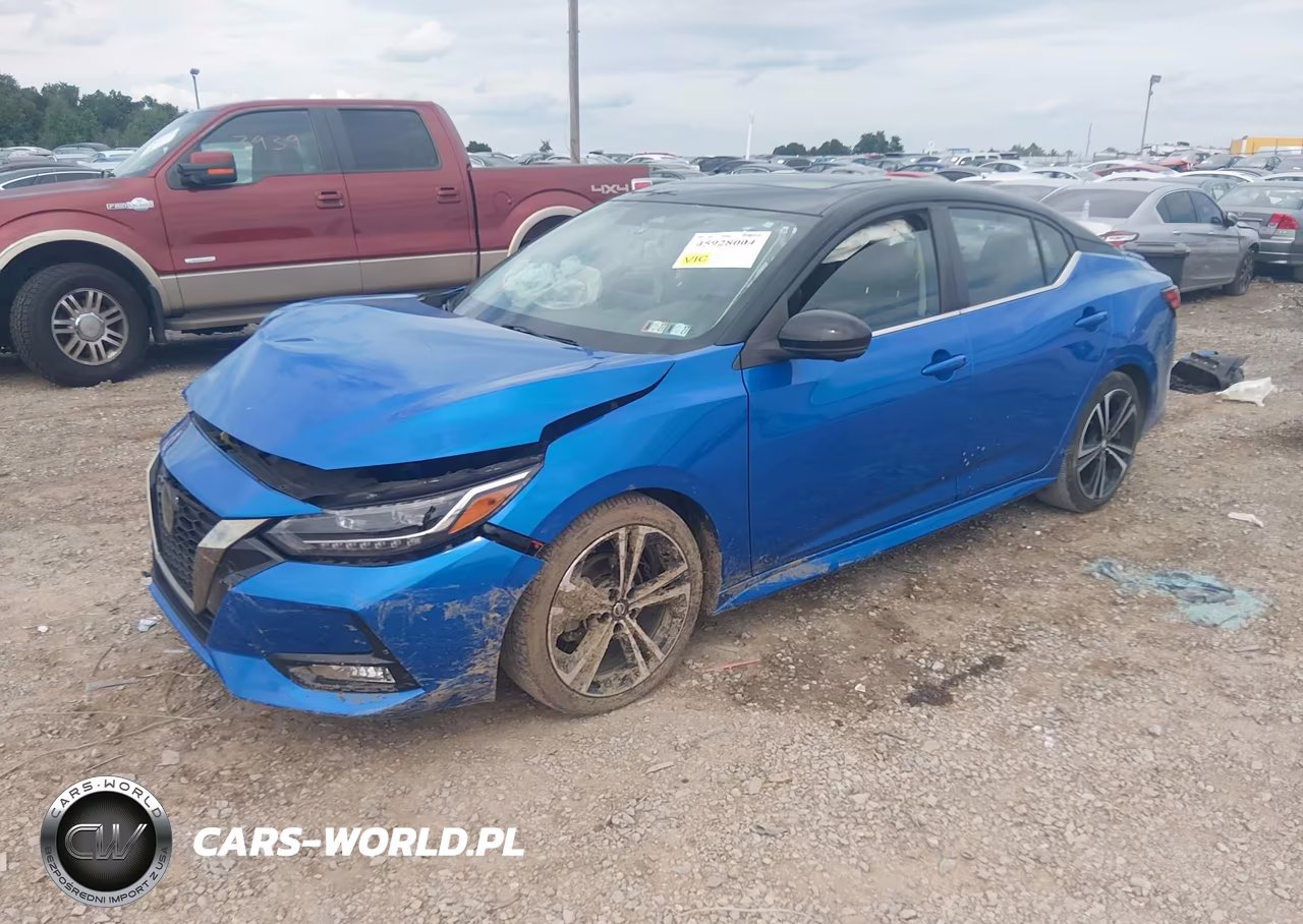 2021 Nissan Sentra Sr Xtronic Cvt VIN:3N1AB8DV7MY303343 - 2