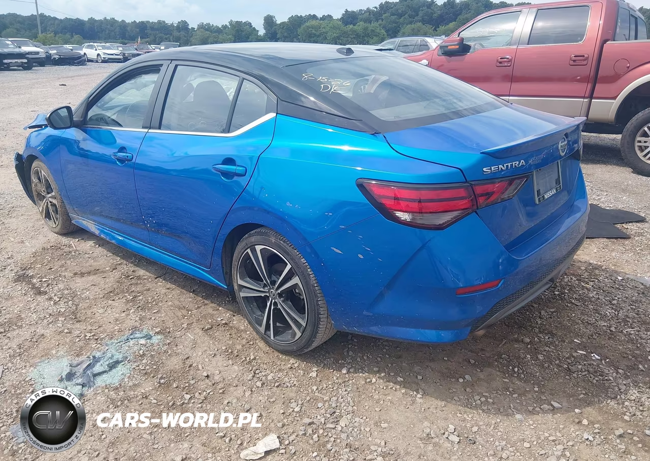 2021 Nissan Sentra Sr Xtronic Cvt VIN:3N1AB8DV7MY303343 - 3