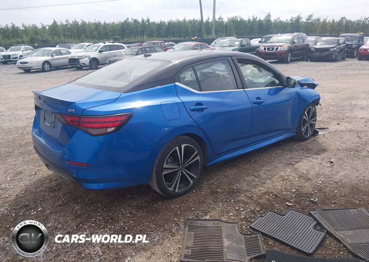 2021 Nissan Sentra Sr Xtronic Cvt VIN:3N1AB8DV7MY303343 - 4