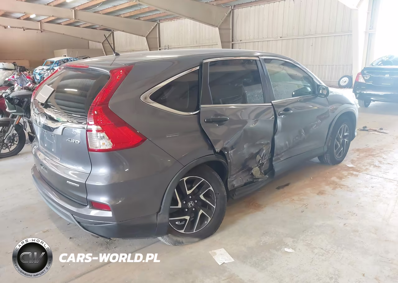 2016 Honda Cr-V Se VIN:5J6RM4H41GL084777 - 4