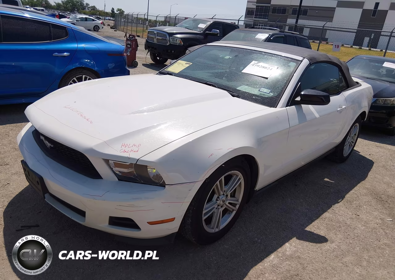 2012 Ford Mustang V6 VIN:1ZVBP8EM5C5273194 - 2