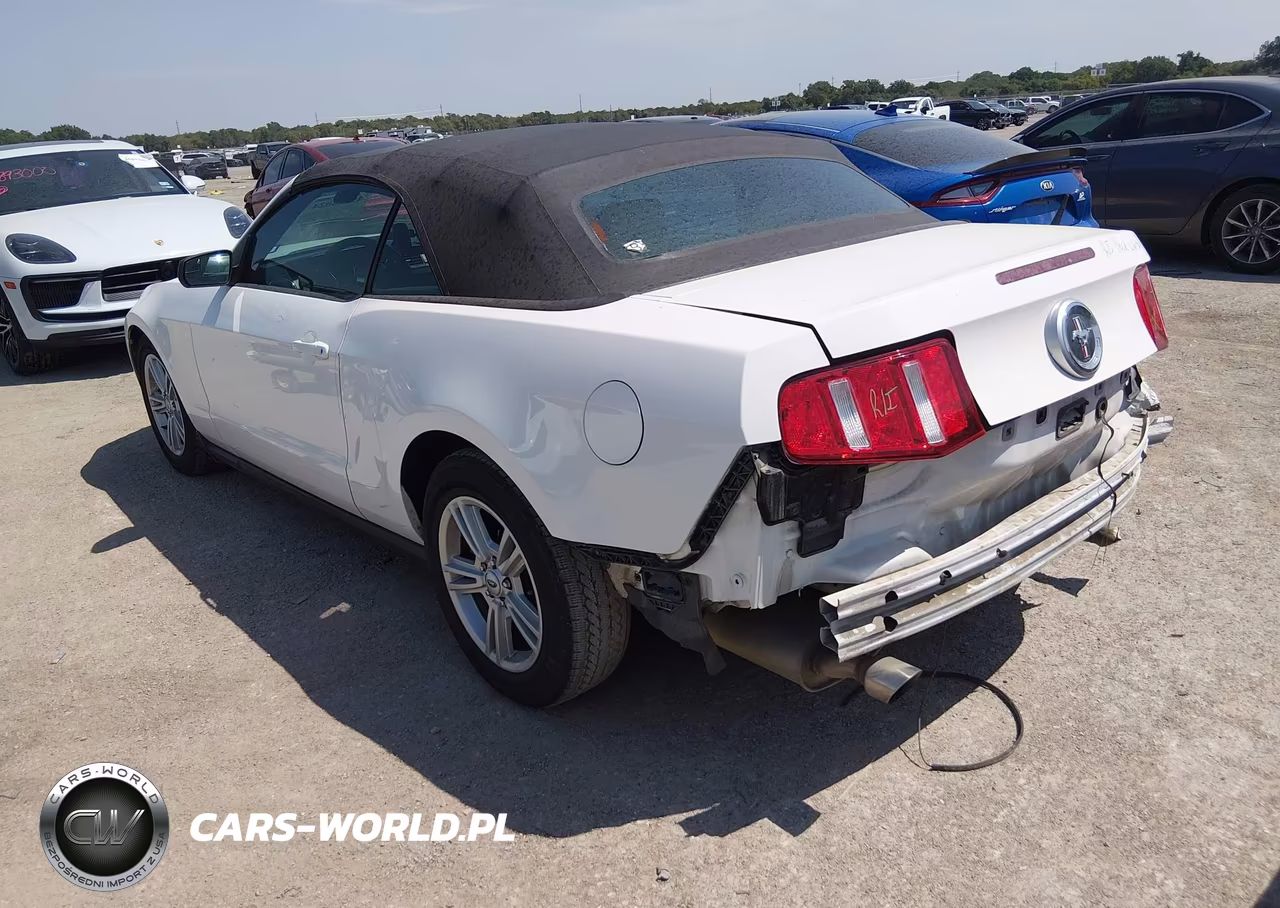 2012 Ford Mustang V6 VIN:1ZVBP8EM5C5273194 - 3