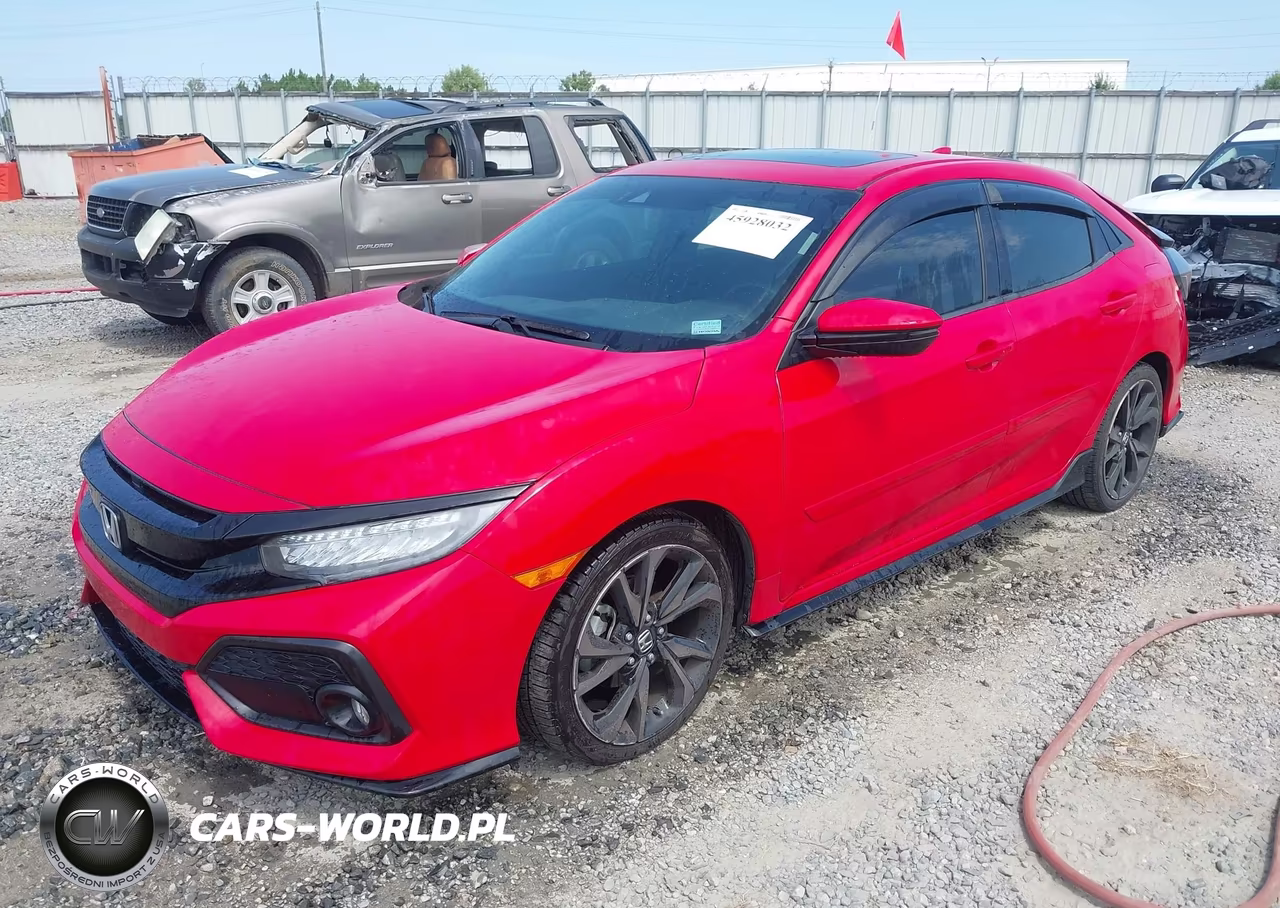 2018 Honda Civic Sport Touring VIN:SHHFK7H98JU222044 - 2