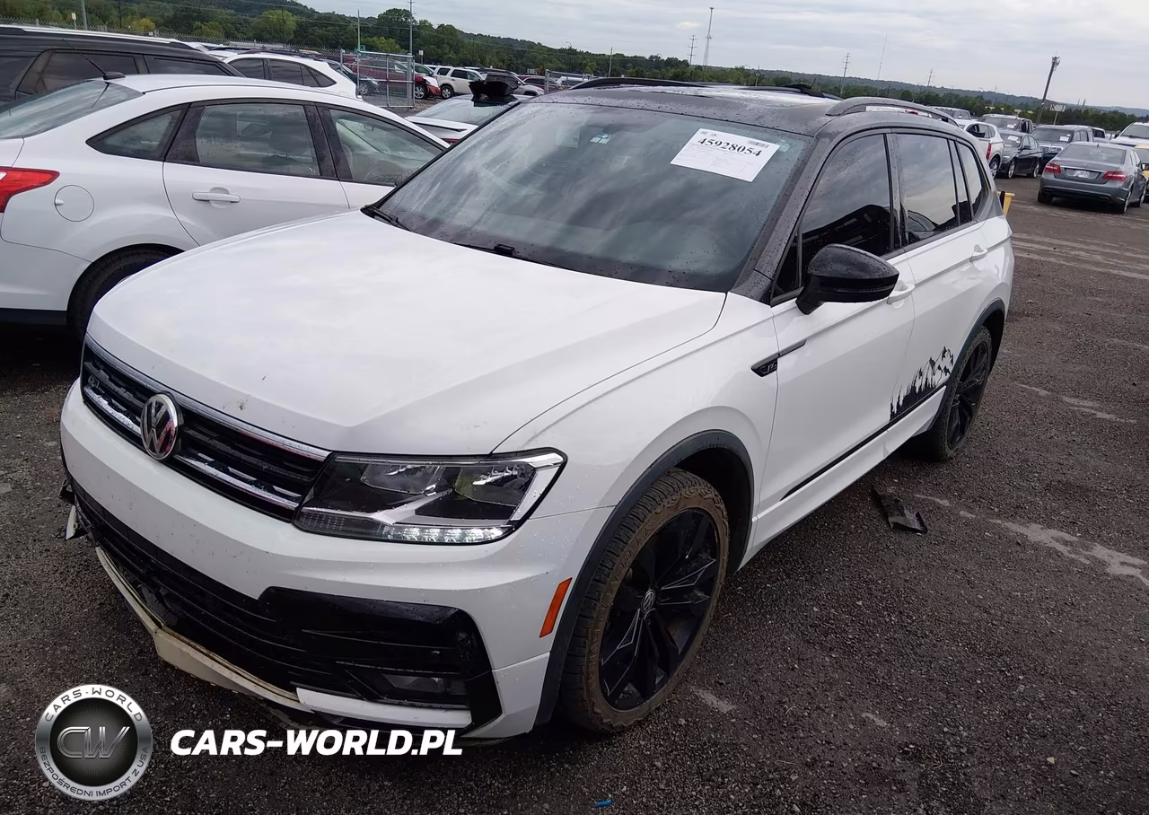 2021 Volkswagen Tiguan 2.0T Se-2.0T Se R-Line Black-2.0T Sel VIN:3VV3B7AXXMM114300 - 2