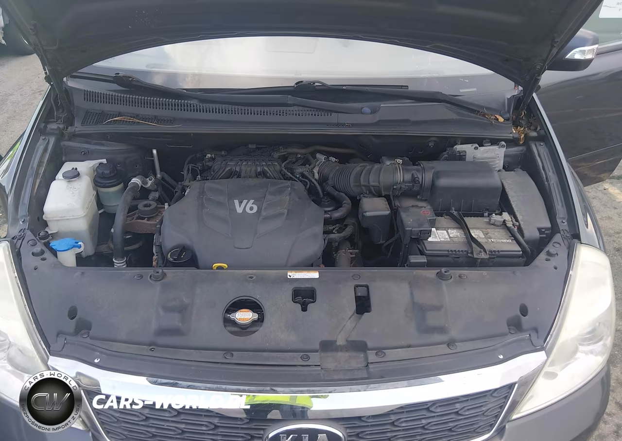 2012 Kia Sedona Lx VIN:KNDMG4C75C6480566 - 10