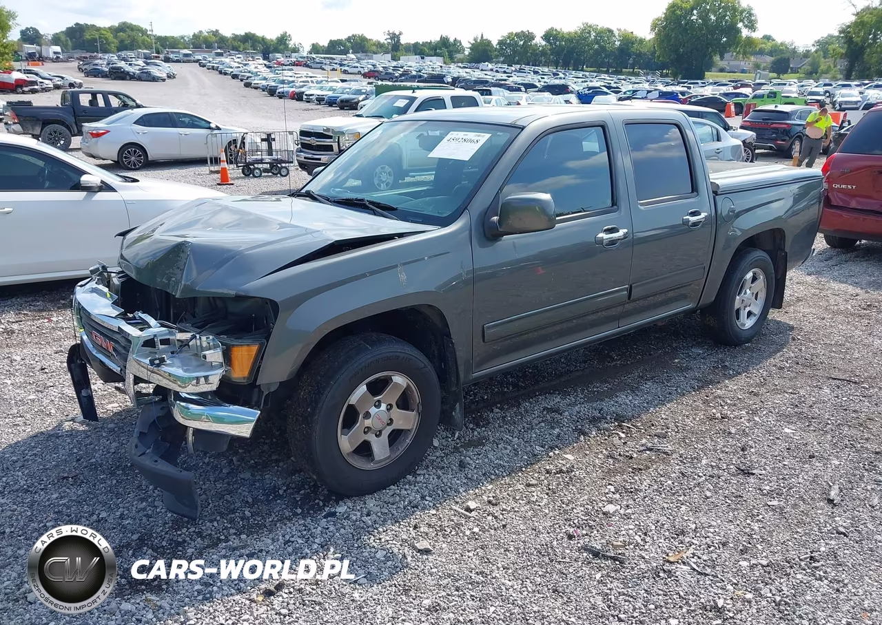 2010 GMC Canyon Sle1 VIN:1GTDSCDE3A8136970 - 2