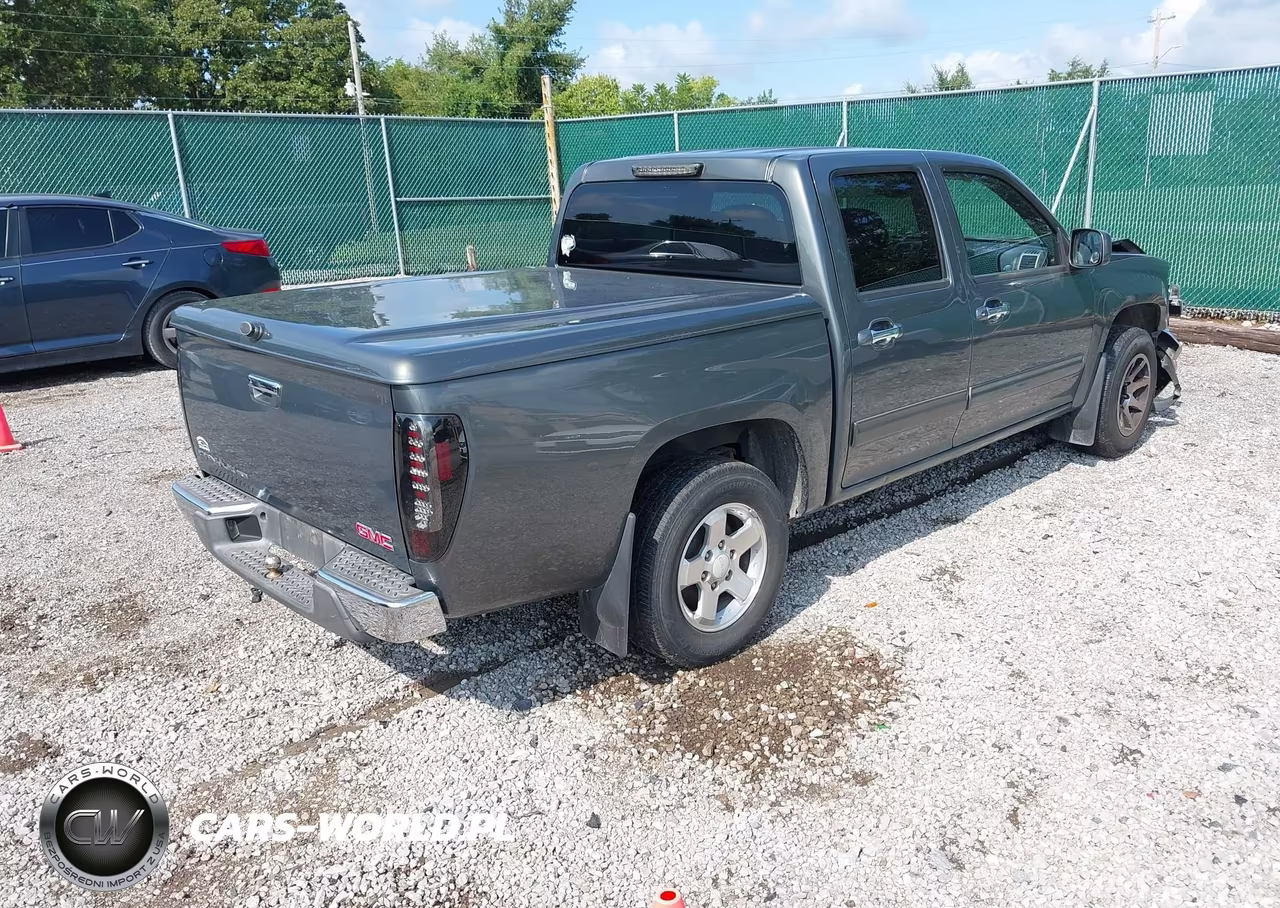 2010 GMC Canyon Sle1 VIN:1GTDSCDE3A8136970 - 4