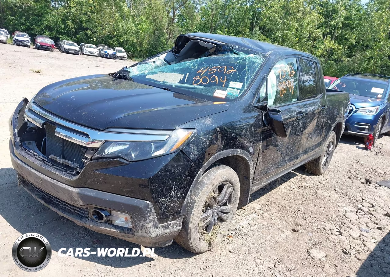 2019 Honda Ridgeline Sport VIN:5FPYK3F18KB039803 - 2