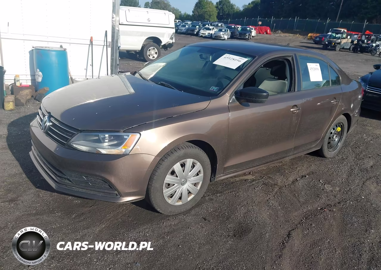 2015 Volkswagen Jetta S VIN:3VW2K7AJ9FM272021 - 2
