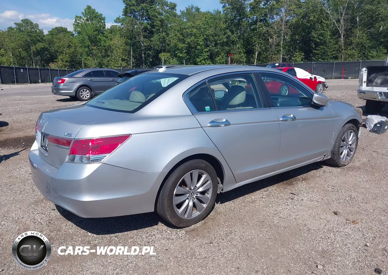 2012 Honda Accord 3.5 Ex-L VIN:1HGCP3F8XCA030503 - 4