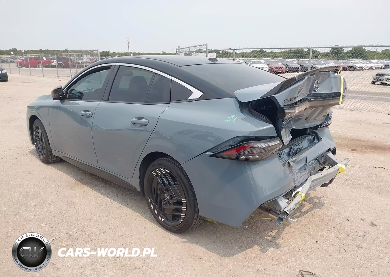 2026 Nissan Sentra Sr VIN:3N1AB9DV3TY314487 - 3