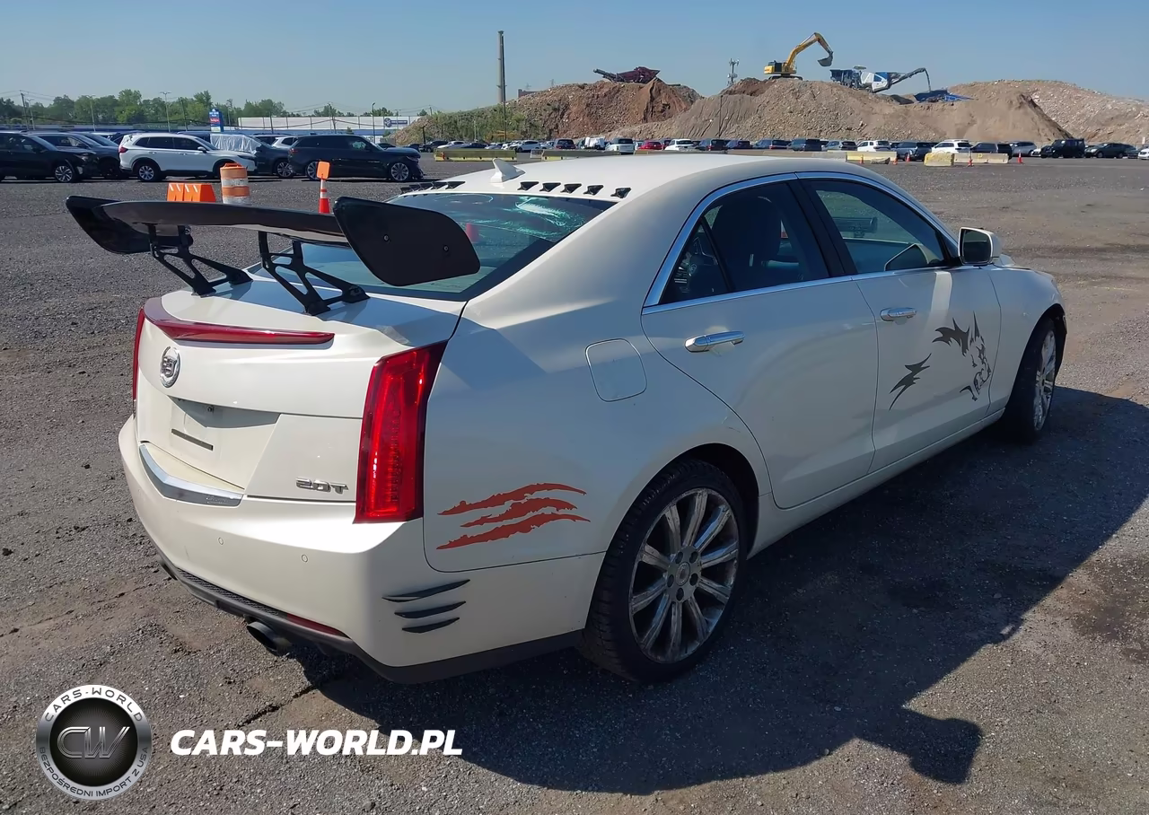 2014 Cadillac Ats Luxury VIN:1G6AH5RX5E0111230 - 4