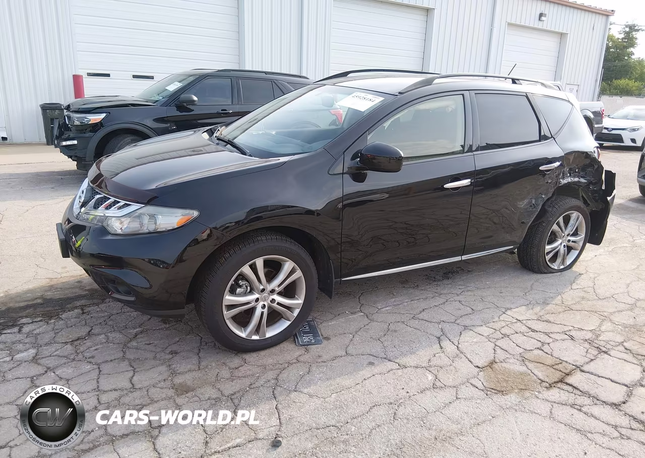 2014 Nissan Murano Sv VIN:JN8AZ1MW9EW512637 - 2