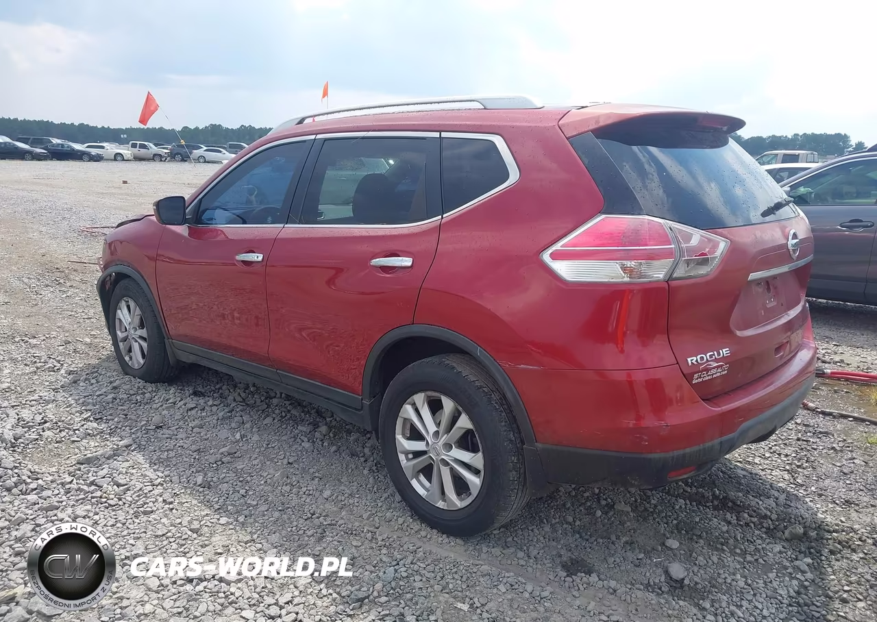 2015 Nissan Rogue Sv VIN:KNMAT2MT5FP549320 - 3