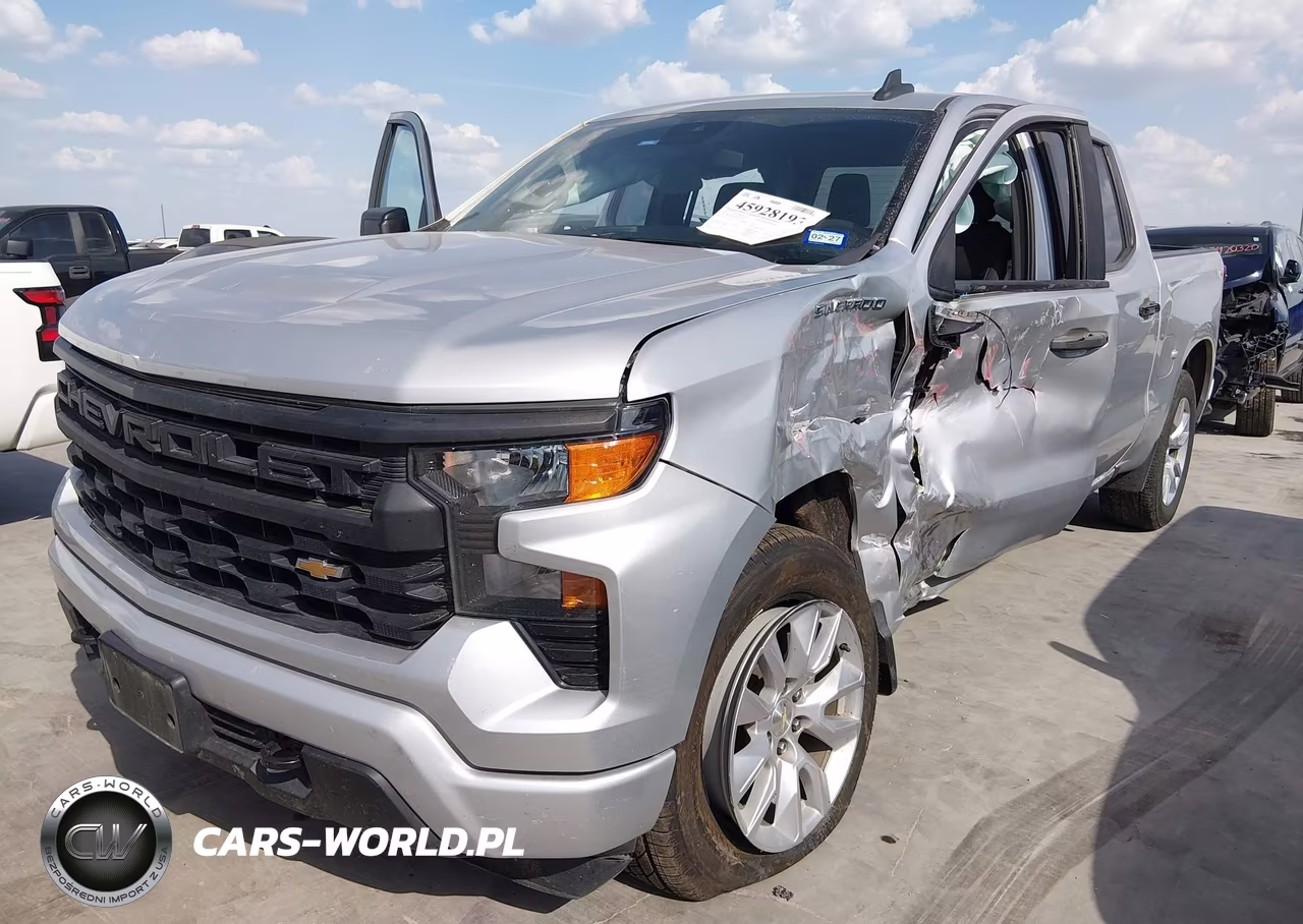 2022 Chevrolet Silverado 1500 2Wd Short Bed Custom VIN:3GCPABEK7NG504713 - 2