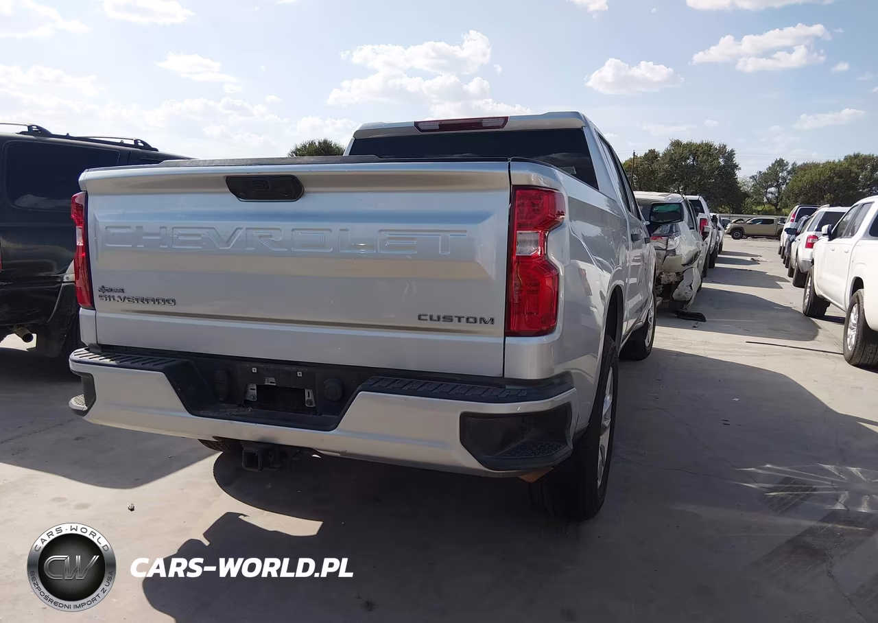 2022 Chevrolet Silverado 1500 2Wd Short Bed Custom VIN:3GCPABEK7NG504713 - 4
