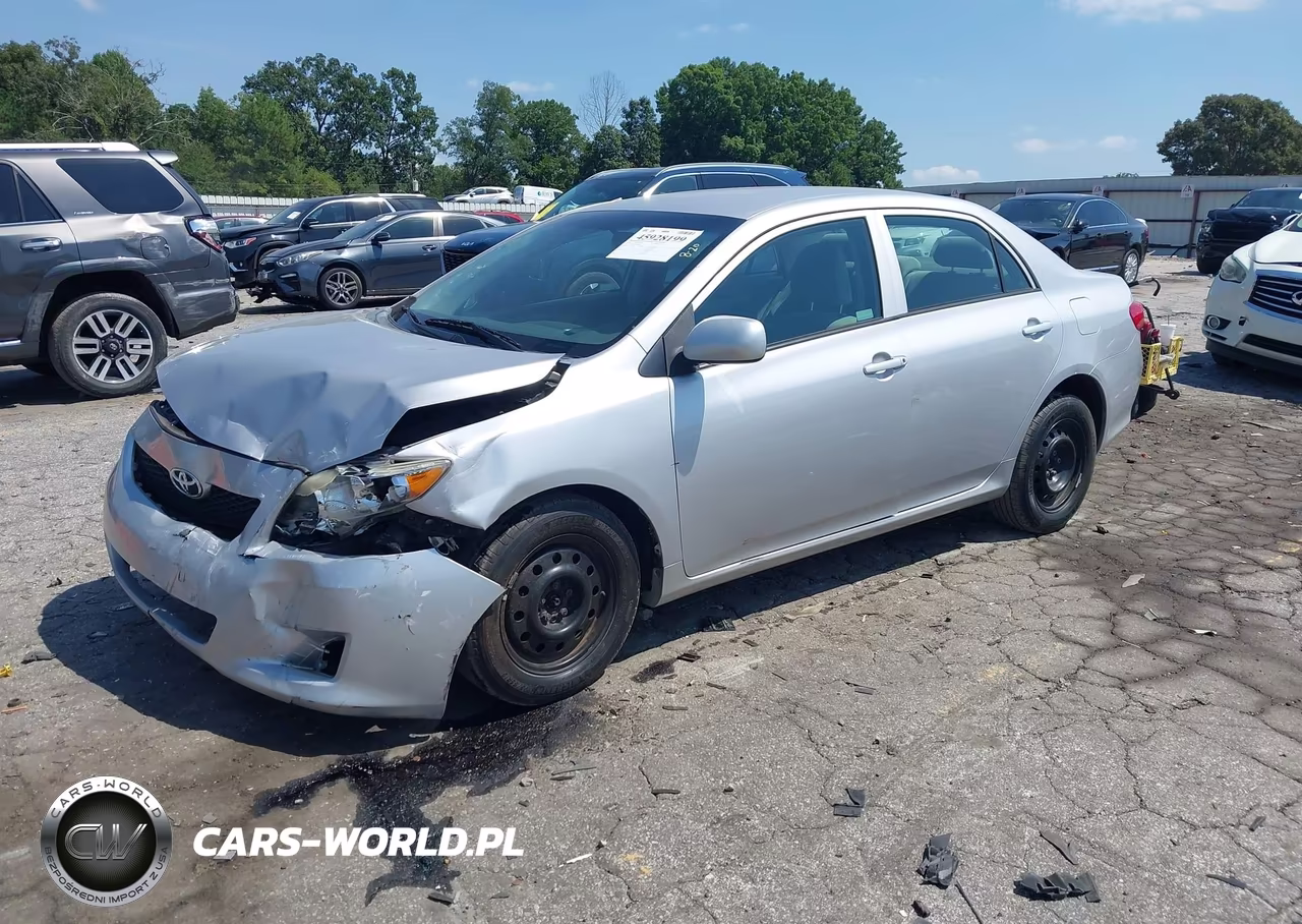 2010 Toyota Corolla Le VIN:1NXBU4EE1AZ345875 - 2