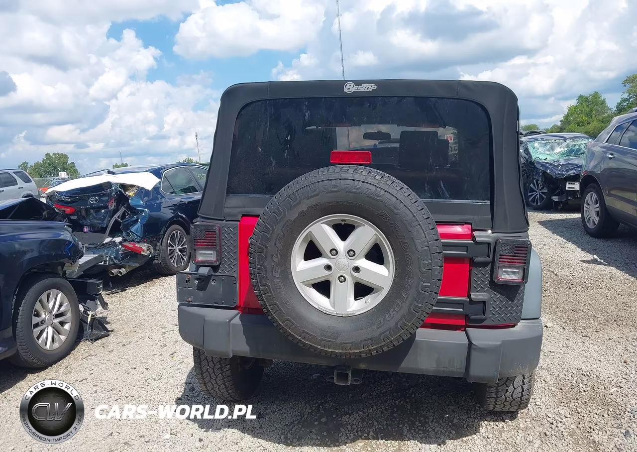 2008 Jeep Wrangler X VIN:1J4FA24138L550464 - 17