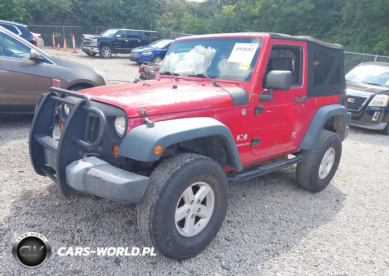 2008 Jeep Wrangler X VIN:1J4FA24138L550464 - 2