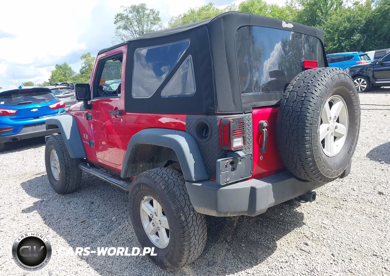 2008 Jeep Wrangler X VIN:1J4FA24138L550464 - 3