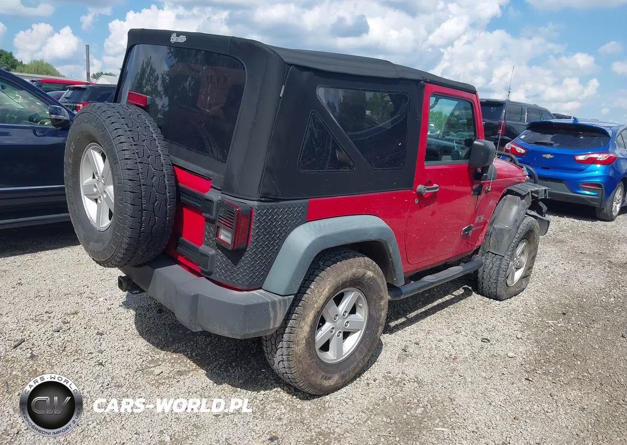 2008 Jeep Wrangler X VIN:1J4FA24138L550464 - 4