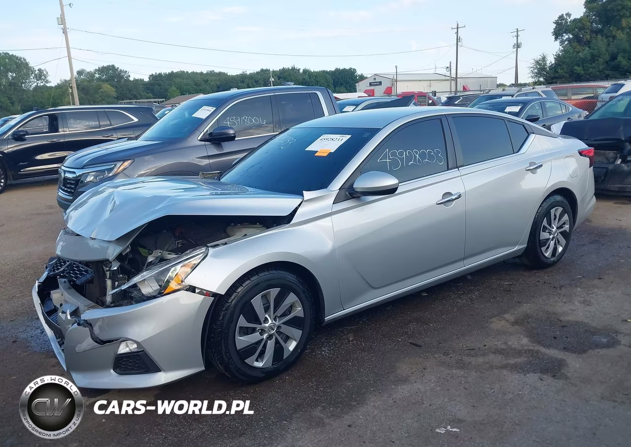 2020 Nissan Altima S Fwd VIN:1N4BL4BV8LC223296 - 2