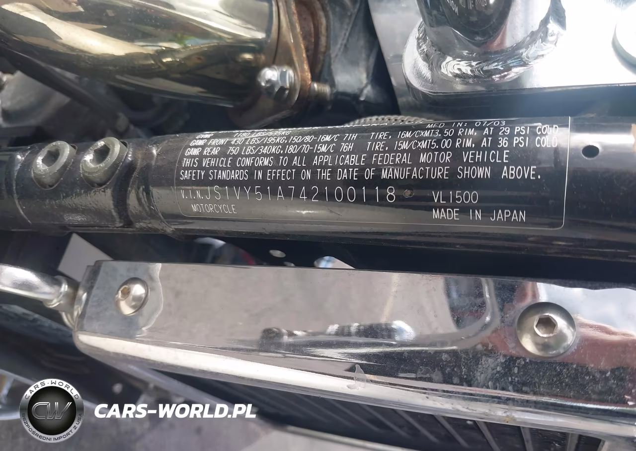 2004 Suzuki Vl1500 VIN:JS1VY51A742100118 - 10