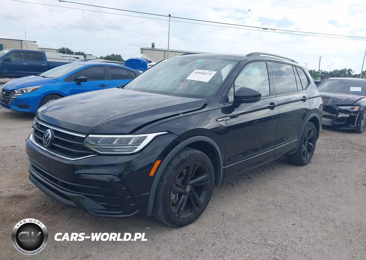 2023 Volkswagen Tiguan 2.0T Se R-Line Black VIN:3VVCB7AX4PM045611 - 2