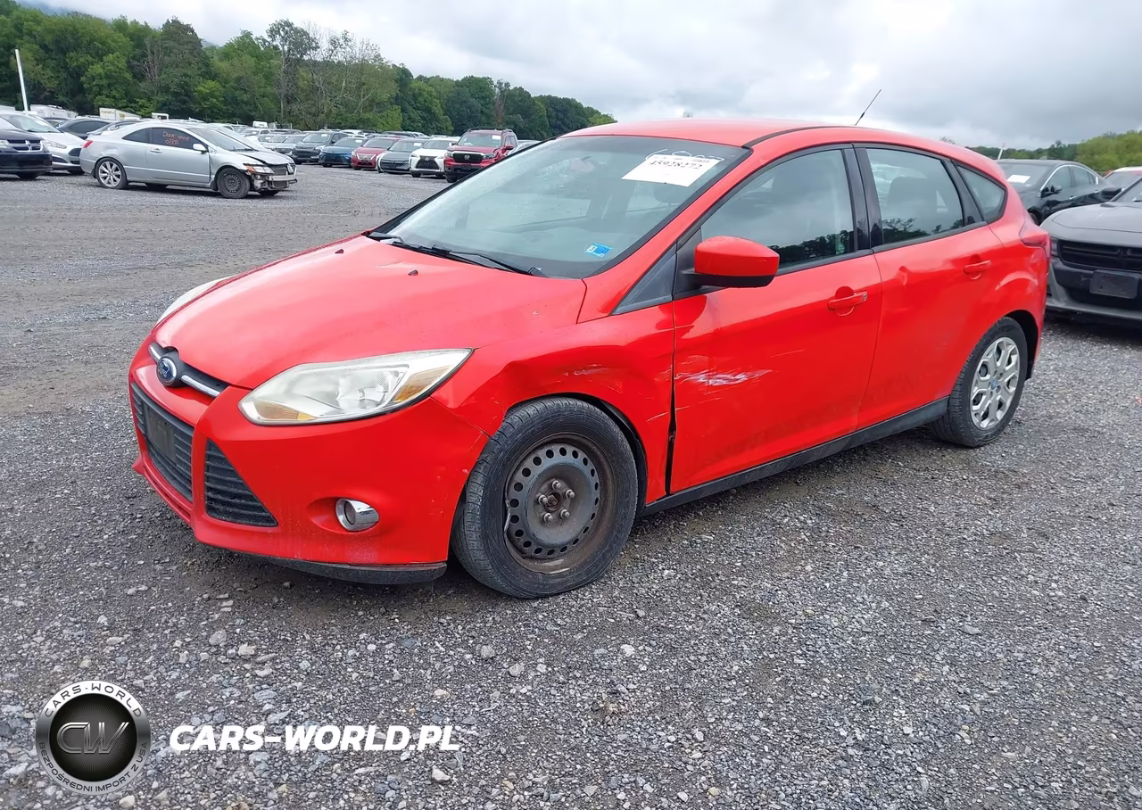 2012 Ford Focus Se VIN:1FAHP3K23CL176807 - 2