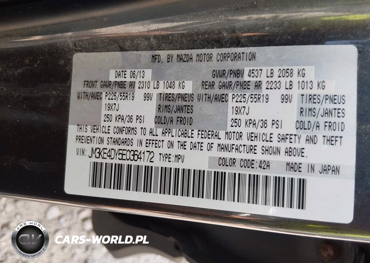 2014 Mazda Cx-5 Grand Touring VIN:JM3KE4DY5E0364172 - 9