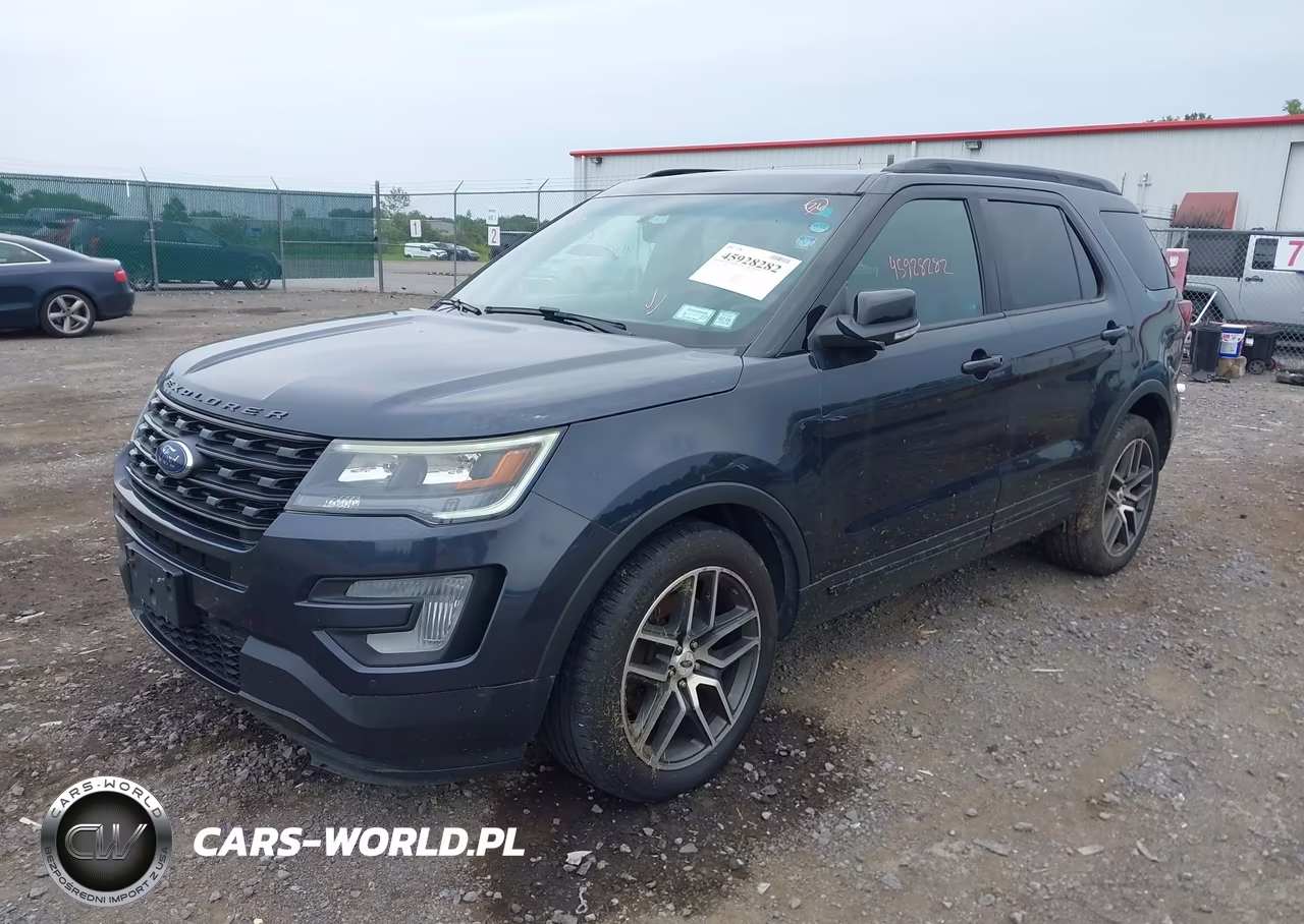 2017 Ford Explorer Sport VIN:1FM5K8GT2HGA92550 - 2