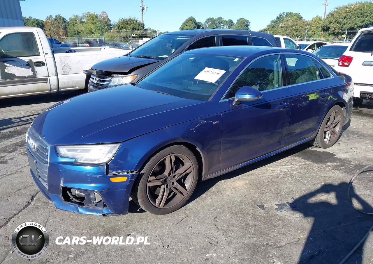 2017 Audi A4 Prestige VIN:WAUFNBF49HN034869 - 2