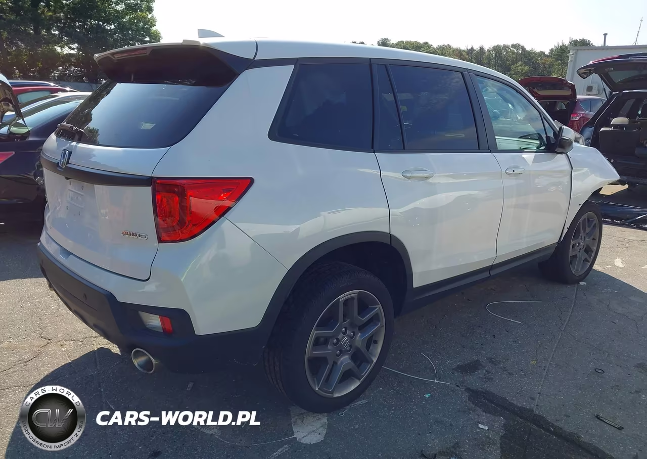 2023 Honda Passport Awd Ex-L VIN:5FNYF8H53PB017614 - 4