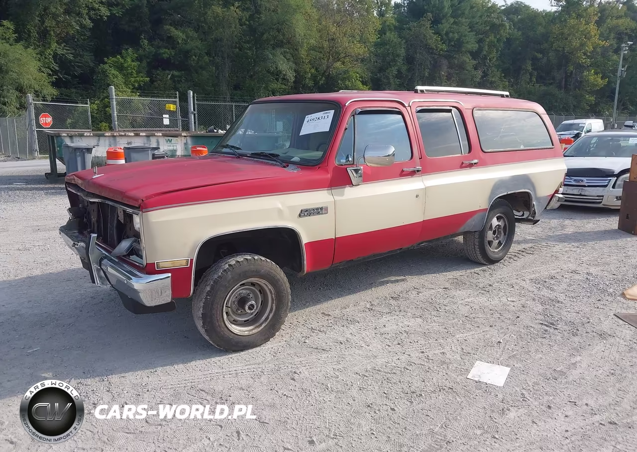 1985 GMC Suburban K1500 VIN:1G5EK16L4FF500392 - 2