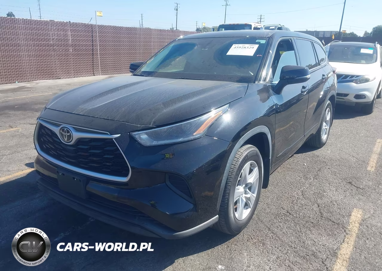 2021 Toyota Highlander L VIN:5TDCZRAH5MS083553 - 2