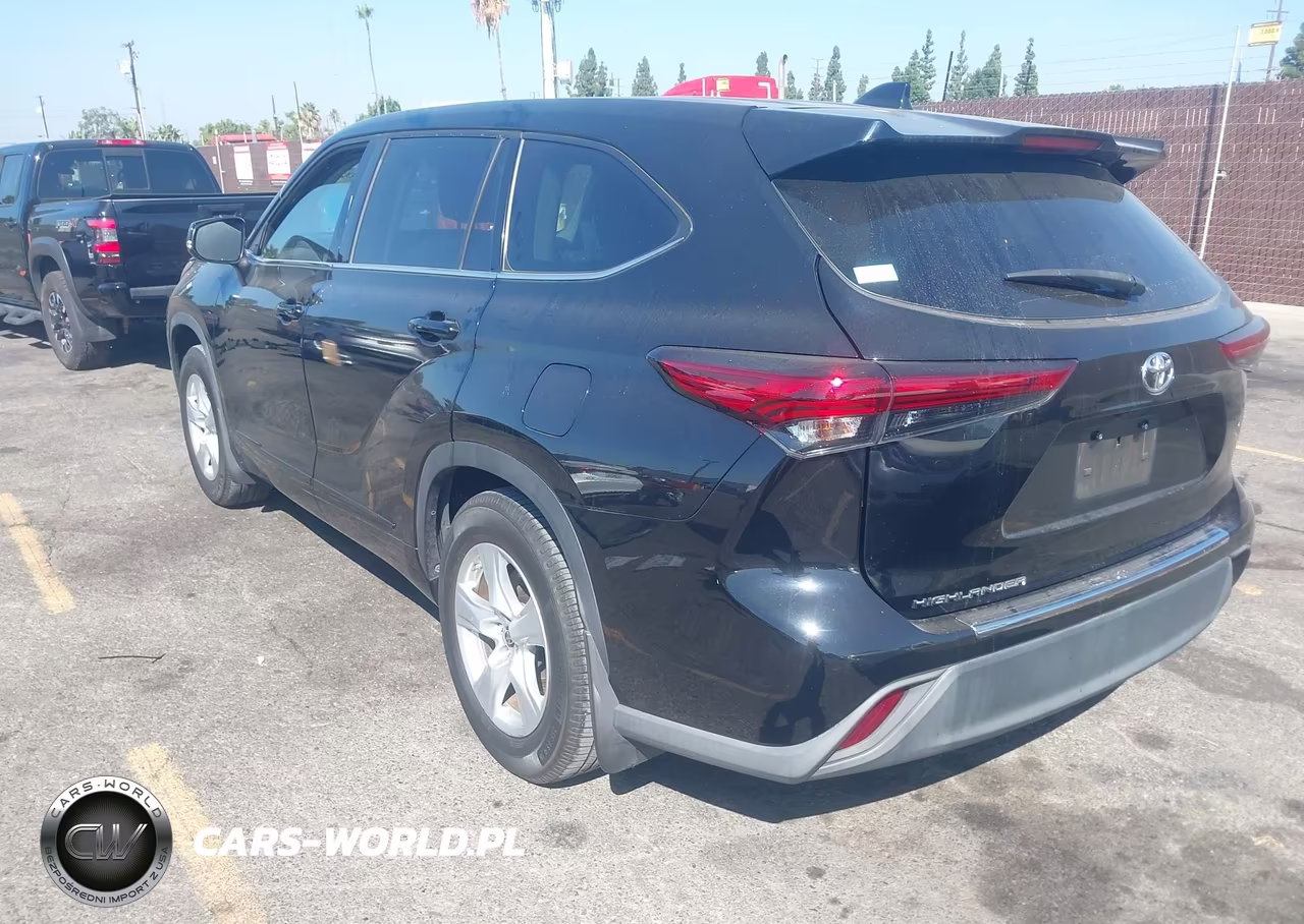 2021 Toyota Highlander L VIN:5TDCZRAH5MS083553 - 3