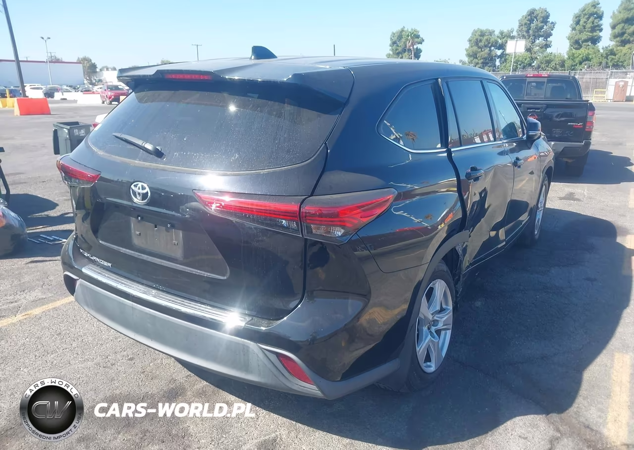 2021 Toyota Highlander L VIN:5TDCZRAH5MS083553 - 4