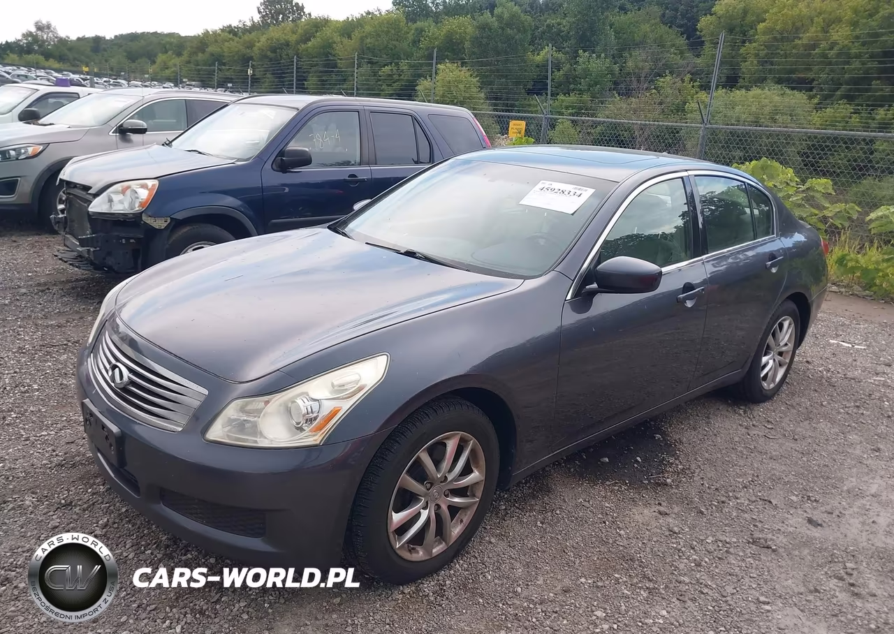 2009 Infiniti G37X VIN:JNKCV61F19M350827 - 2