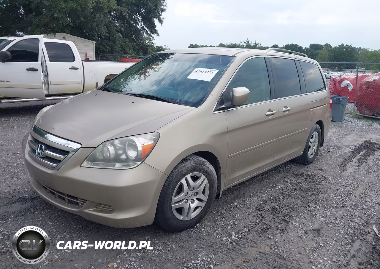 2007 Honda Odyssey Ex-L VIN:5FNRL38707B105909 - 2