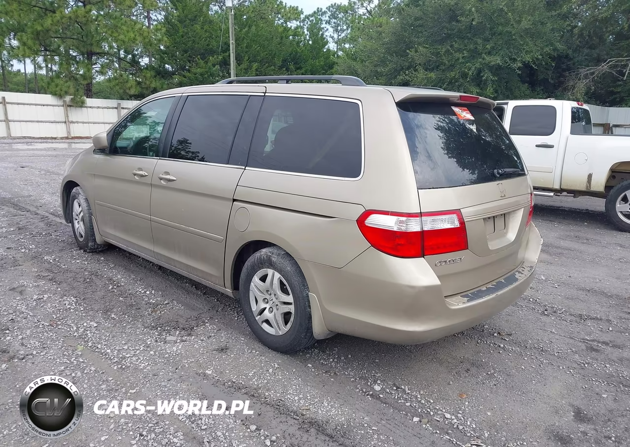 2007 Honda Odyssey Ex-L VIN:5FNRL38707B105909 - 3